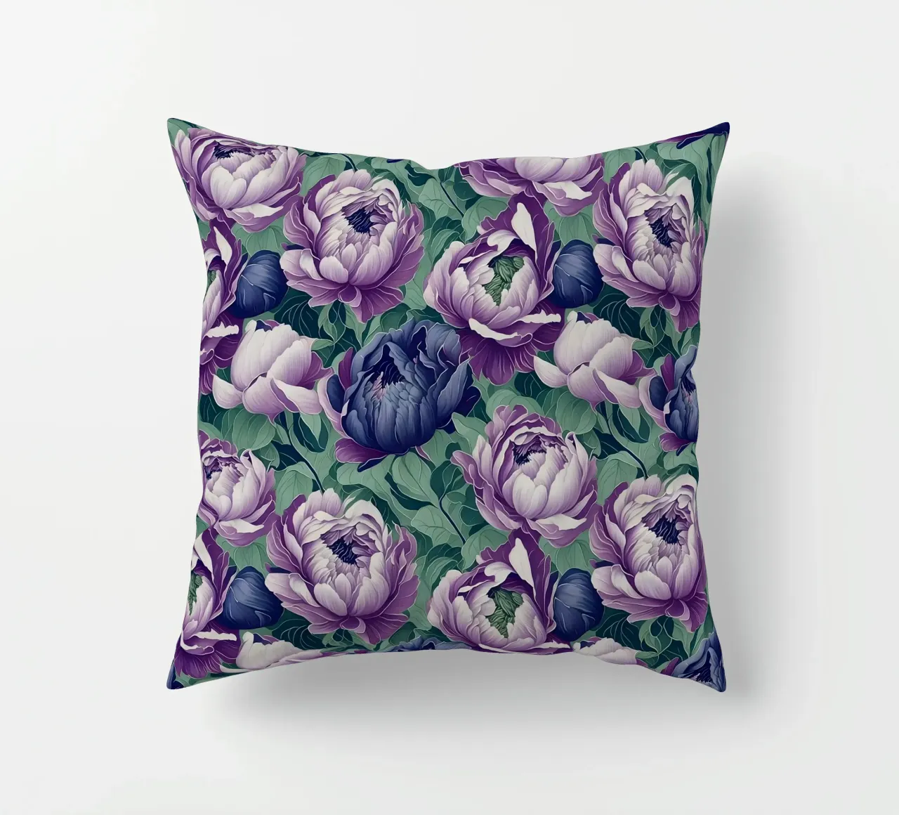Peonie antiche cuscino da Nina May Design Studio