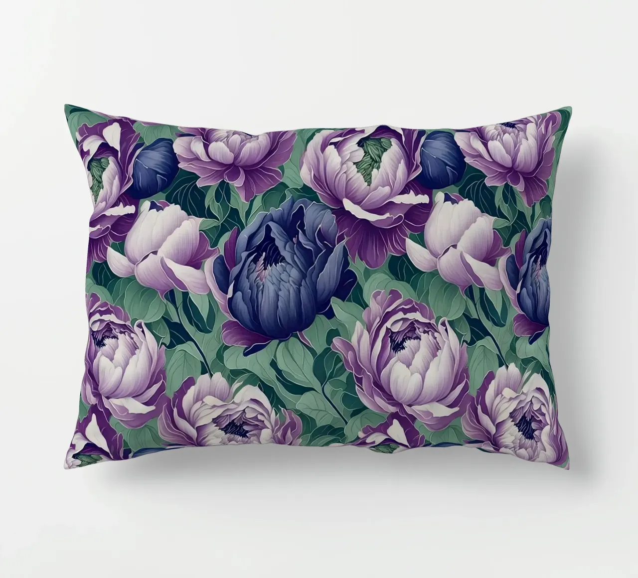Peonie antiche cuscino da Nina May Design Studio