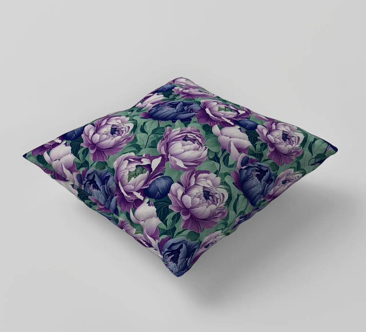 Peonie antiche cuscino da Nina May Design Studio