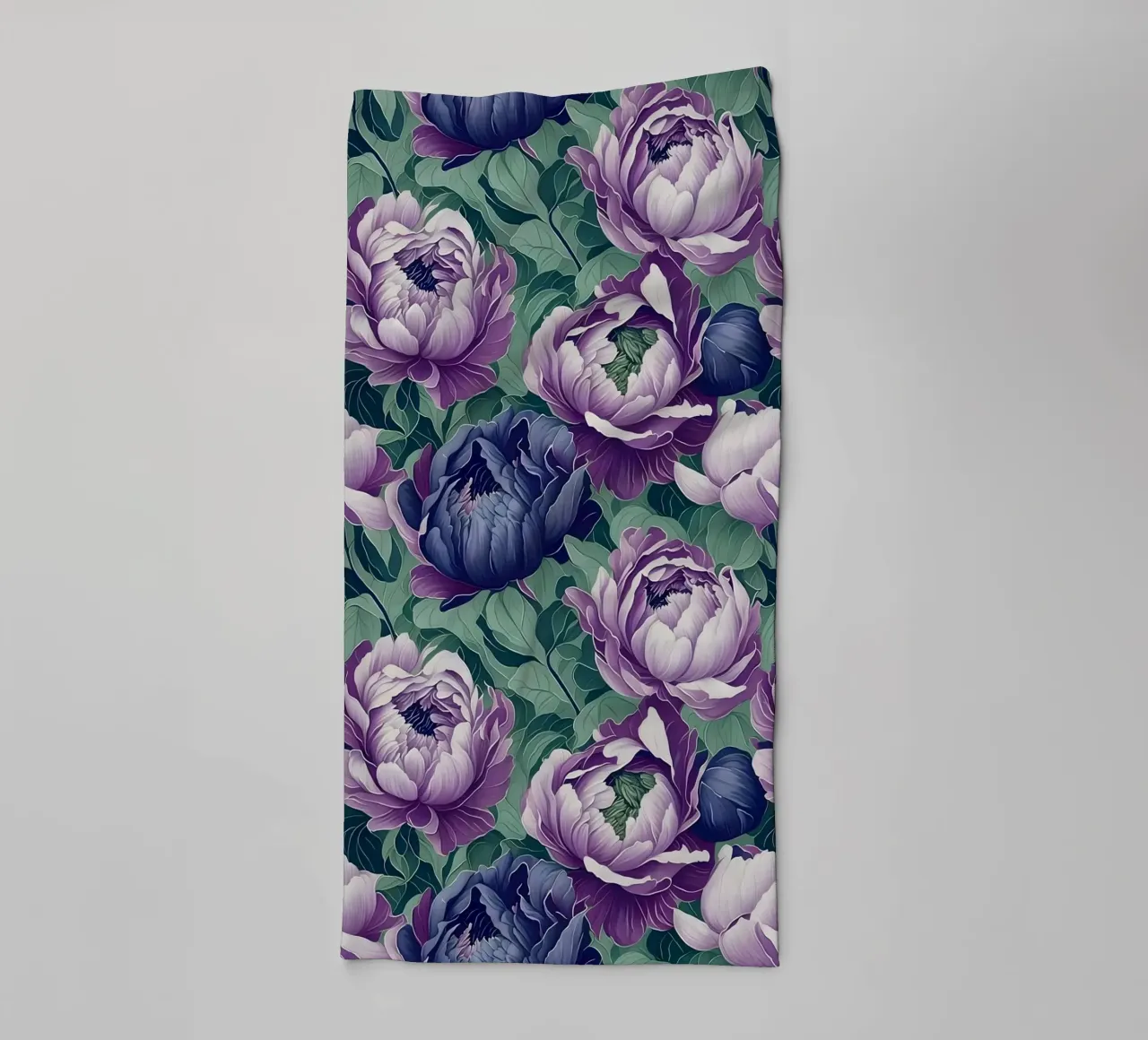 Peonie antiche asciugamano da bagno da Nina May Design Studio
