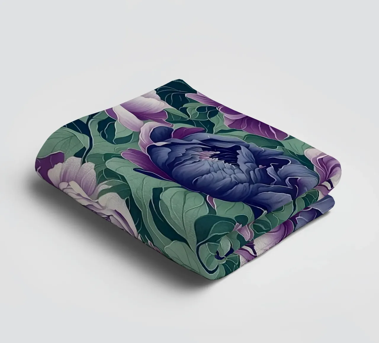 Peonie antiche asciugamano da bagno da Nina May Design Studio