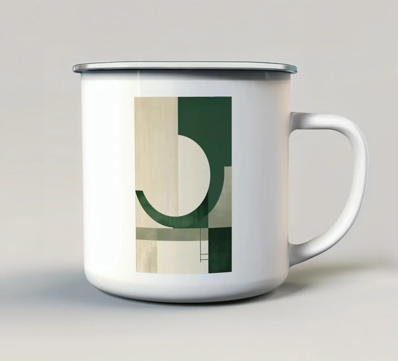 Arte da parete di Imagine tazza in smalto da Imagine