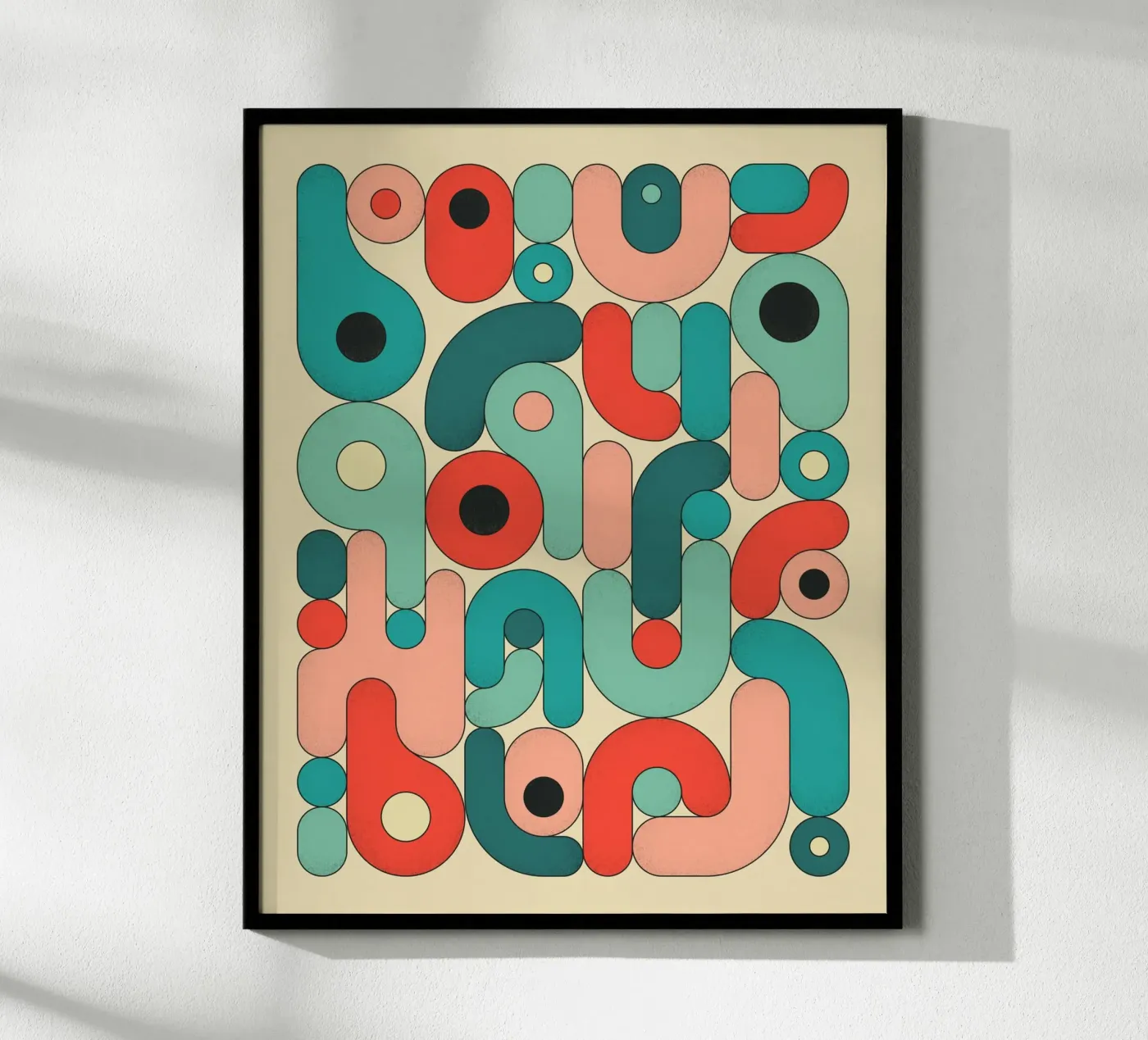 GEOMETRIA 5 poster da Jazzberry Blue