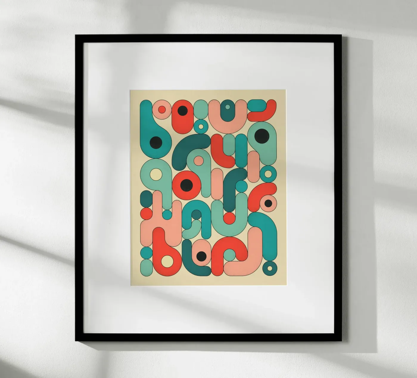 GEOMETRIA 5 poster da Jazzberry Blue