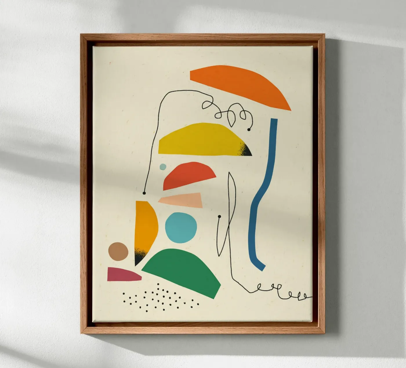 EXPRESSION (1) canvas van Jazzberry Blue