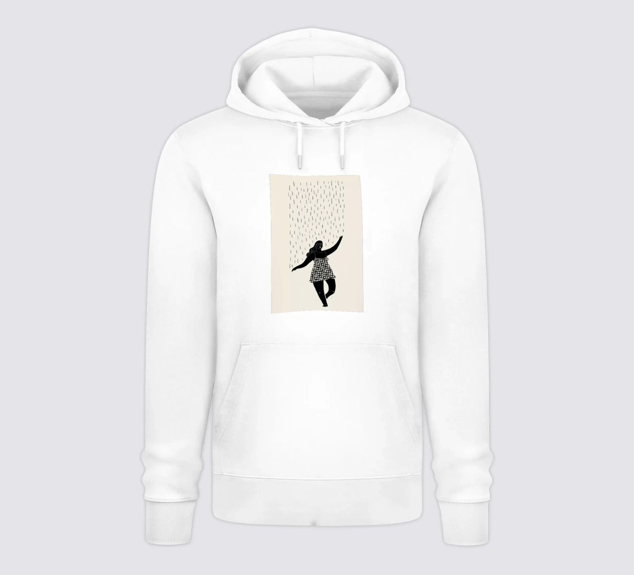 Dancing in the Rain 2 felpa con cappuccio da Graphite