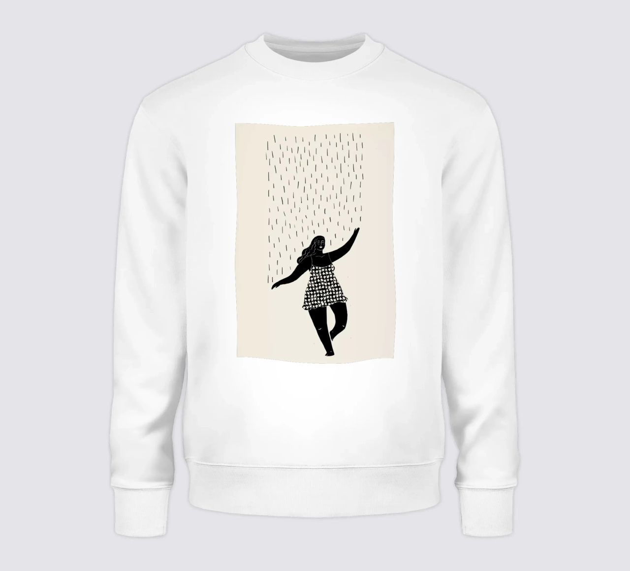 Dancing in the Rain 2 felpa da Graphite