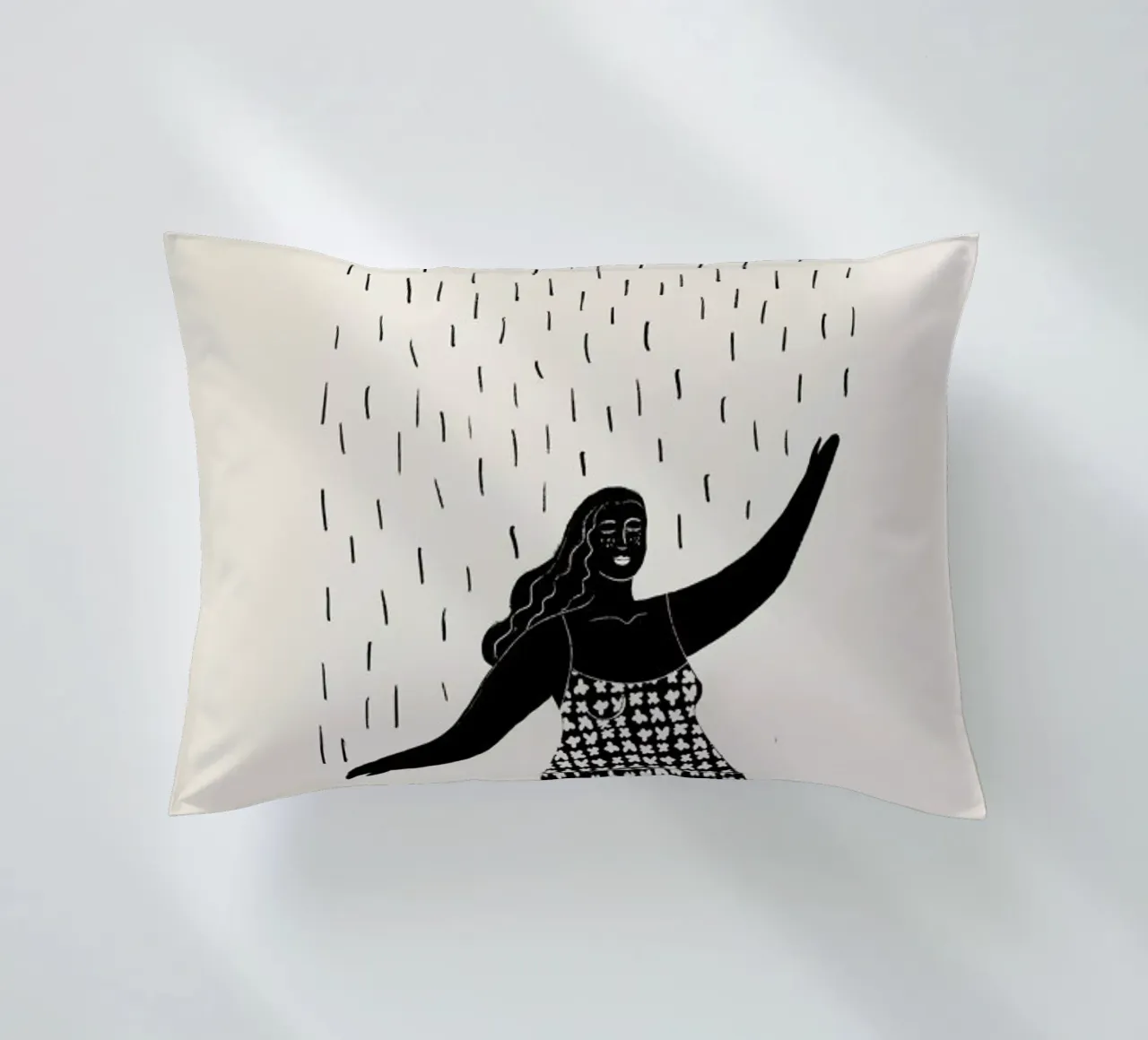 Dancing in the Rain 2 cuscino da Graphite