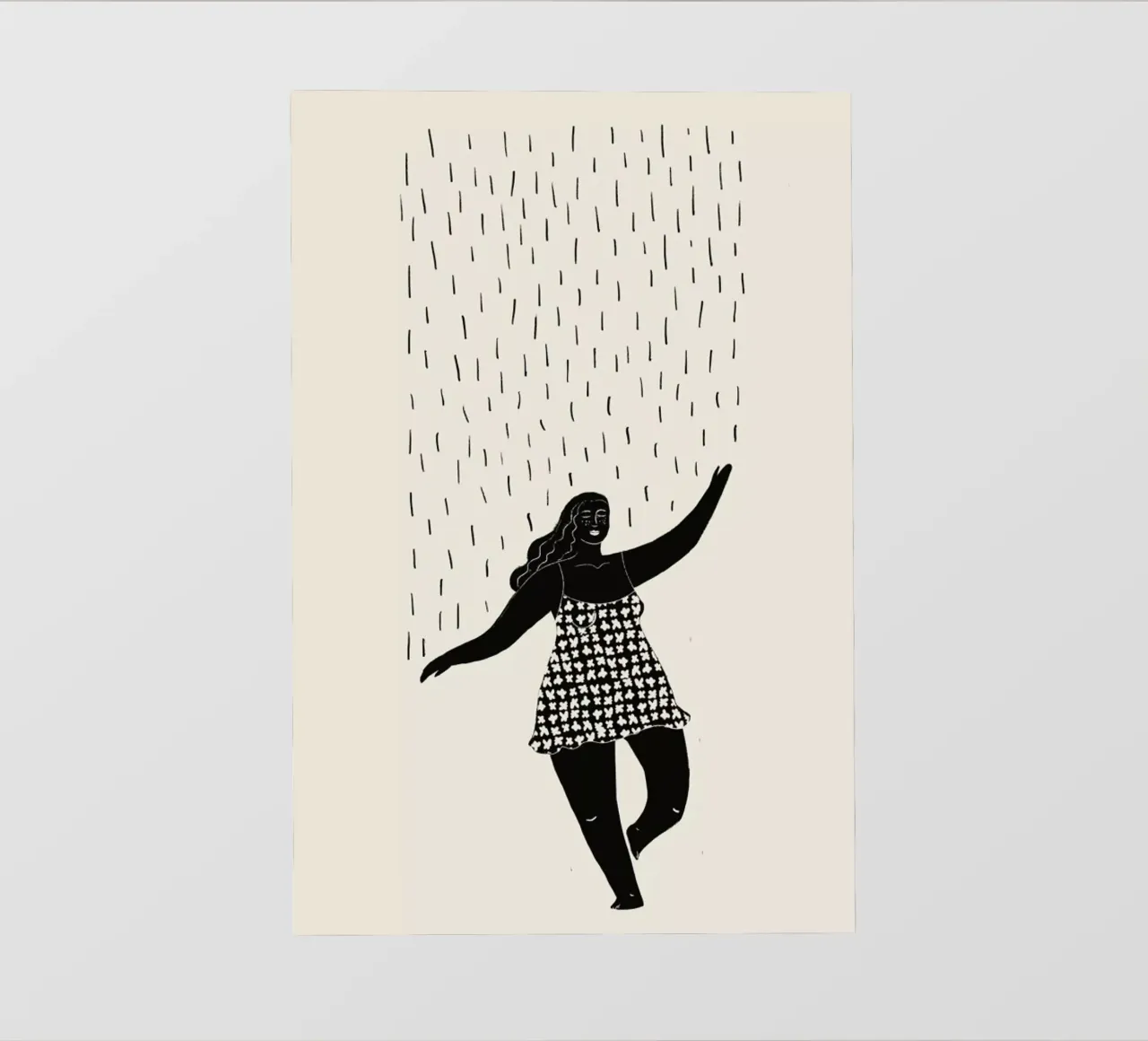 Dancing in the Rain 2 telo in pvc da Graphite