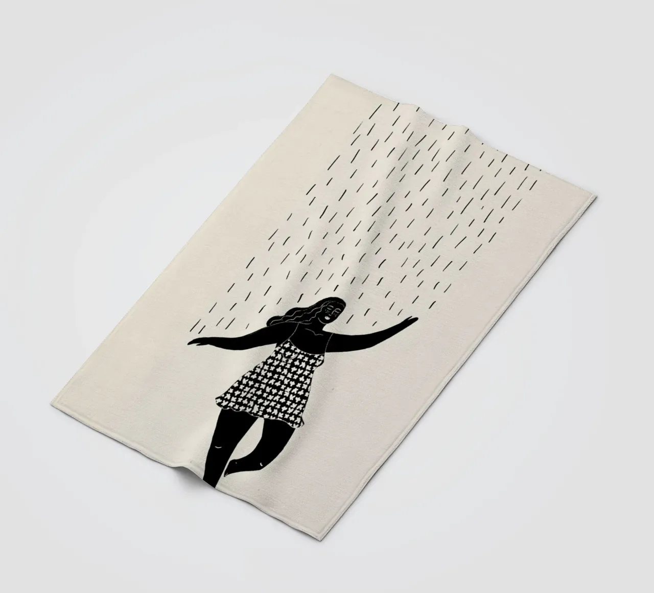 Dancing in the Rain 2 coperta in pile da Graphite
