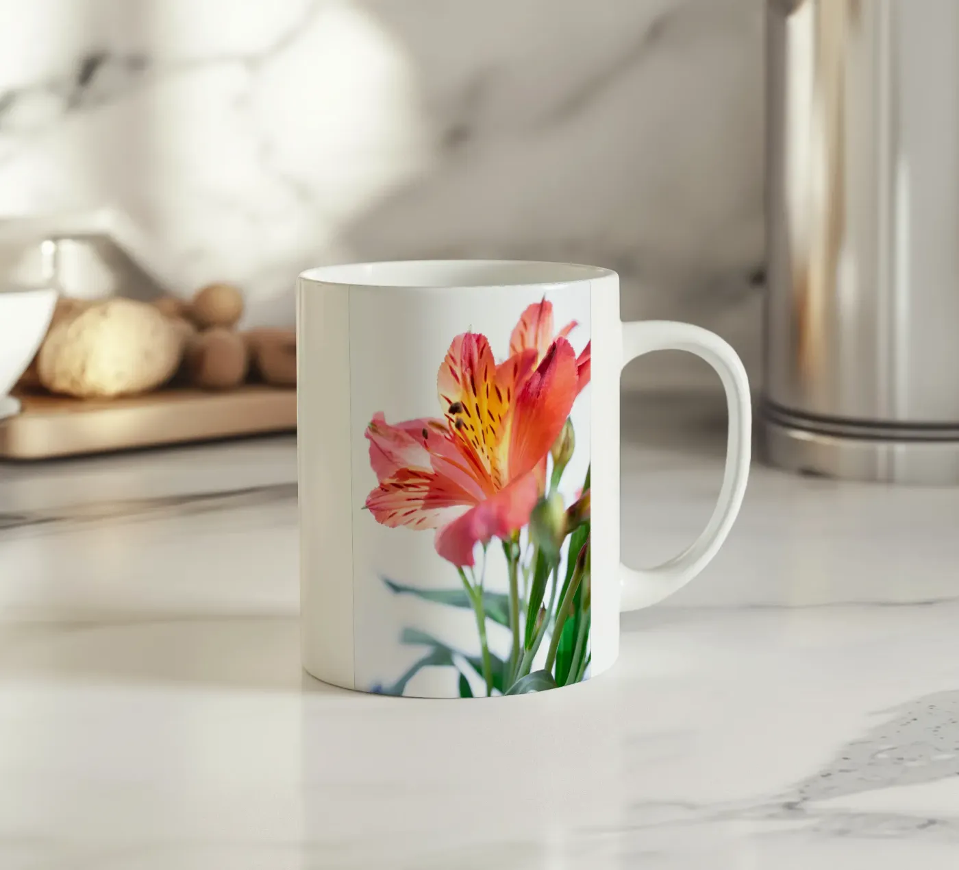 flora studies #7 ceramic mug by rafael campezato