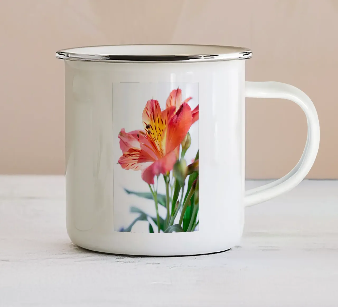 studi sulla flora #7 tazza in smalto da rafael campezato
