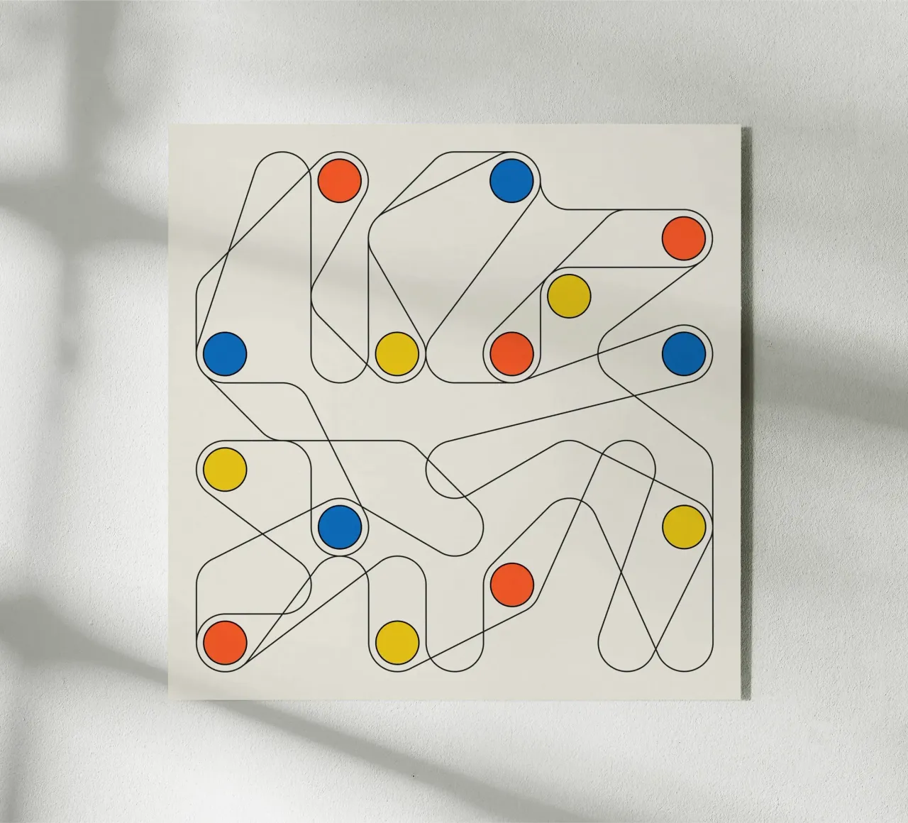 TANGENTE plexiglass da Jazzberry Blue