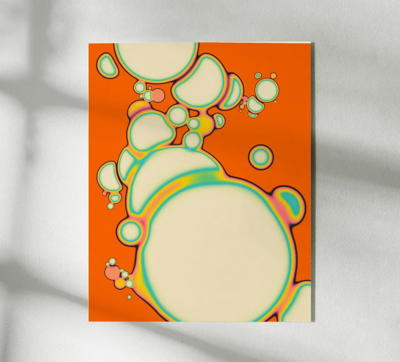 REACTIE acryl van Jazzberry Blue