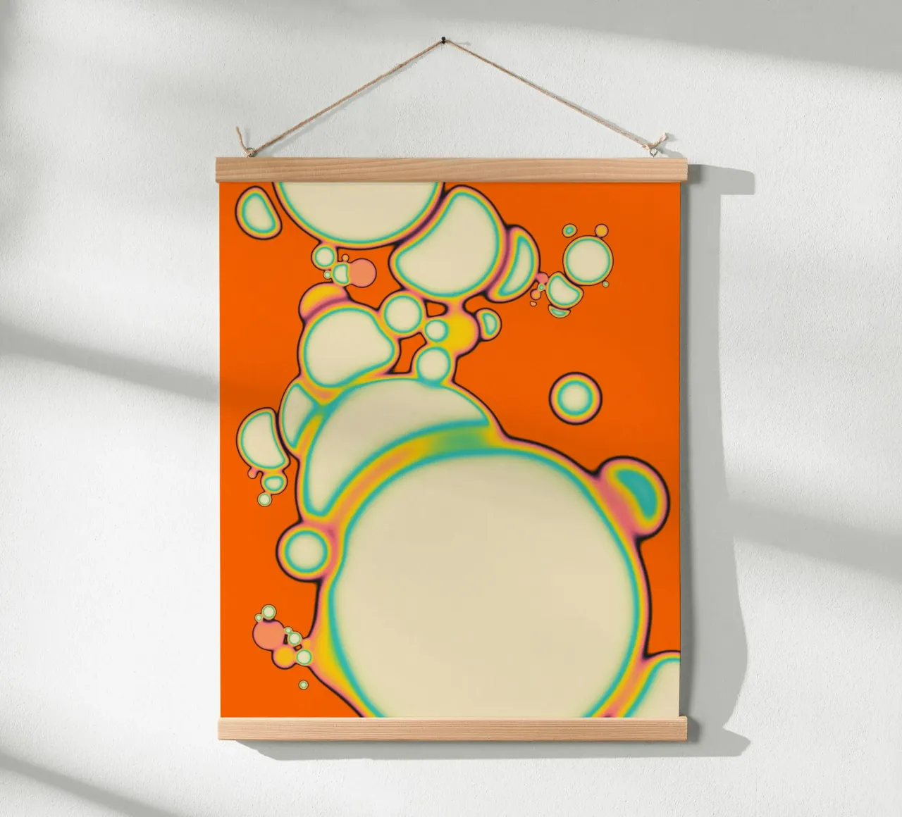 REACTIE poster van Jazzberry Blue