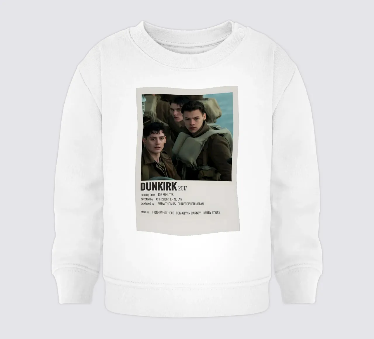 DUNKIRK 2017 felpa neonato da MVFminimalist