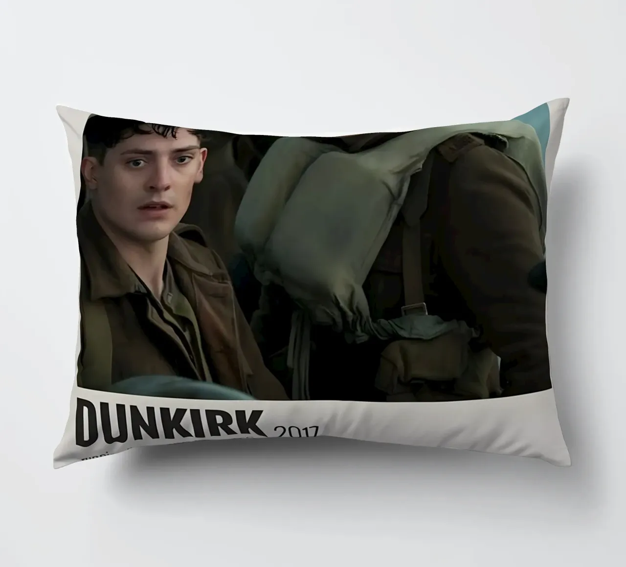 DUNKIRK 2017 decorative cushion by MVFminimalist