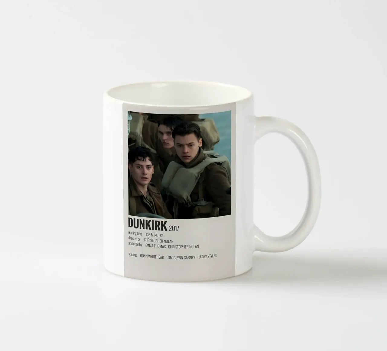 DUNKIRK 2017 tazza in ceramica da MVFminimalist