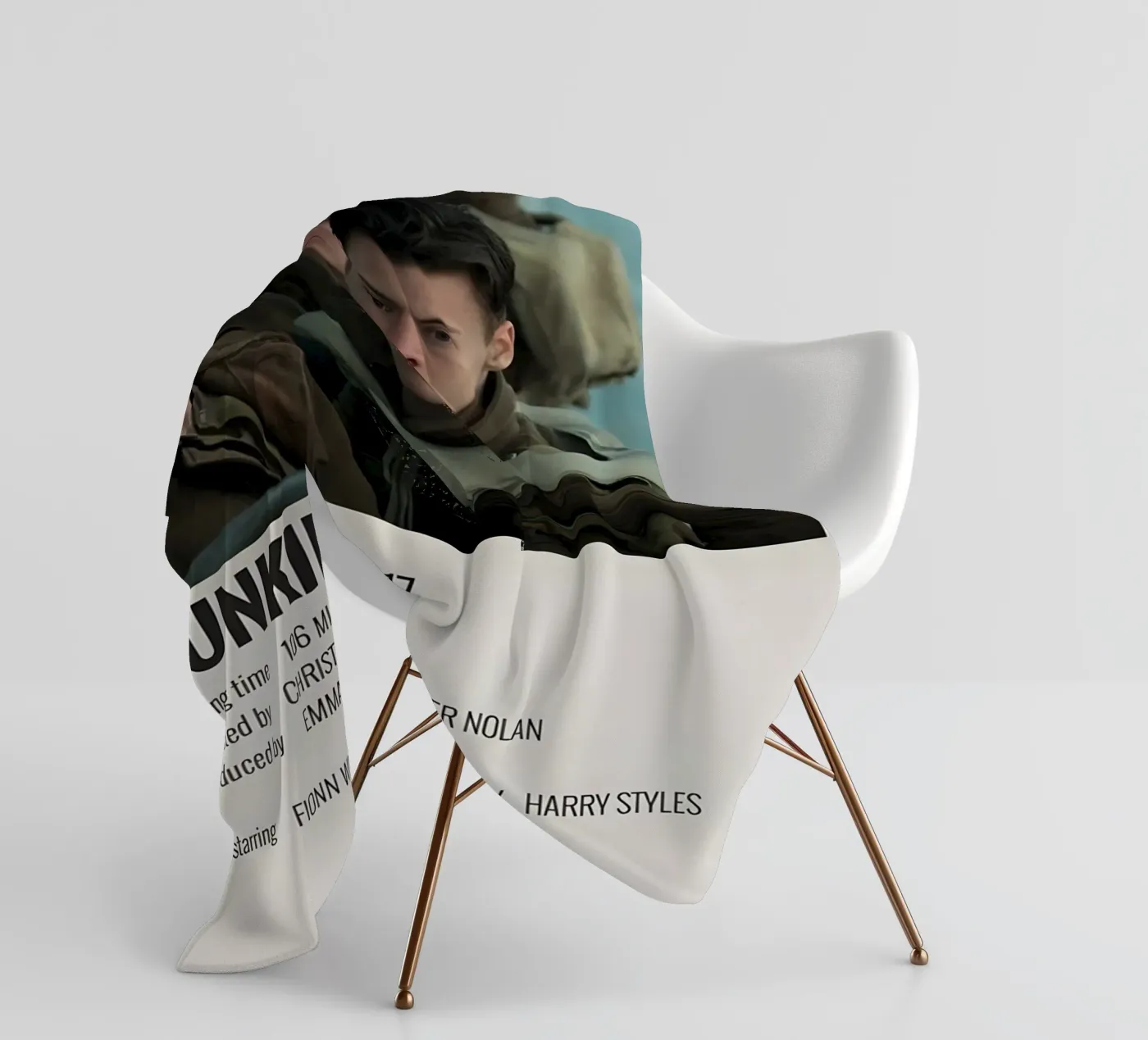 DUNKIRK 2017 fleecedeken van MVFminimalist