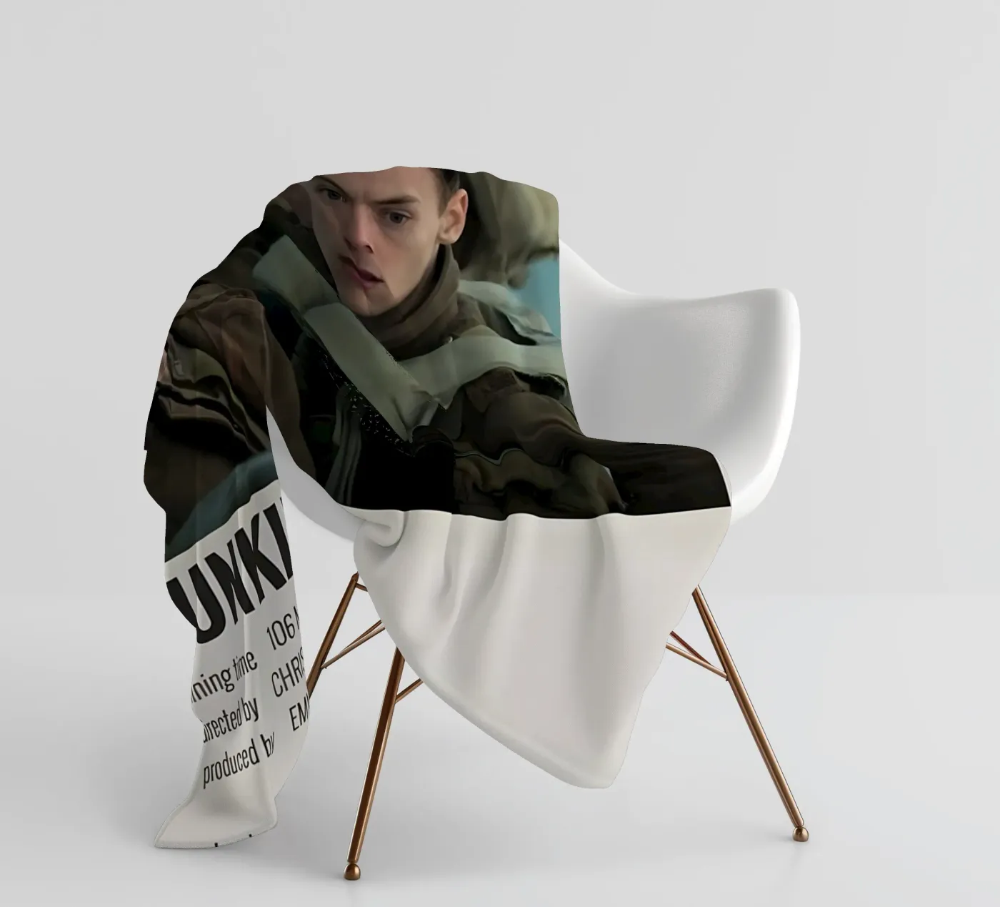 DUNKIRK 2017 fleecedeken van MVFminimalist