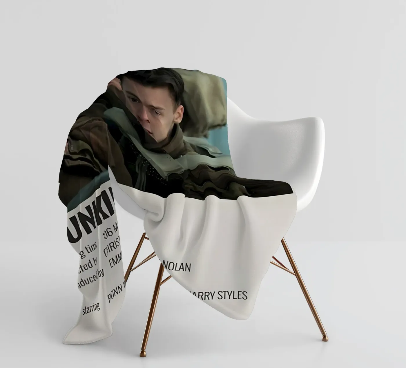 DUNKIRK 2017 fleecedeken van MVFminimalist