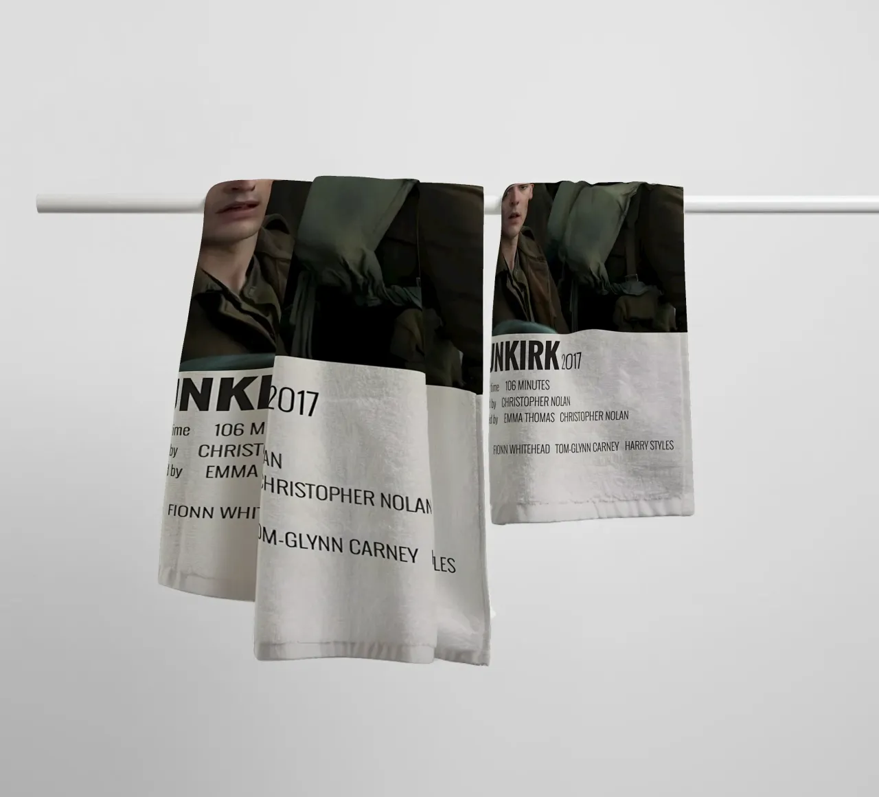 DUNKIRK 2017 towel by MVFminimalist