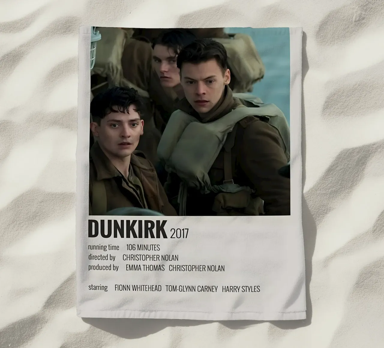 DUNKIRK 2017 telo mare da MVFminimalist
