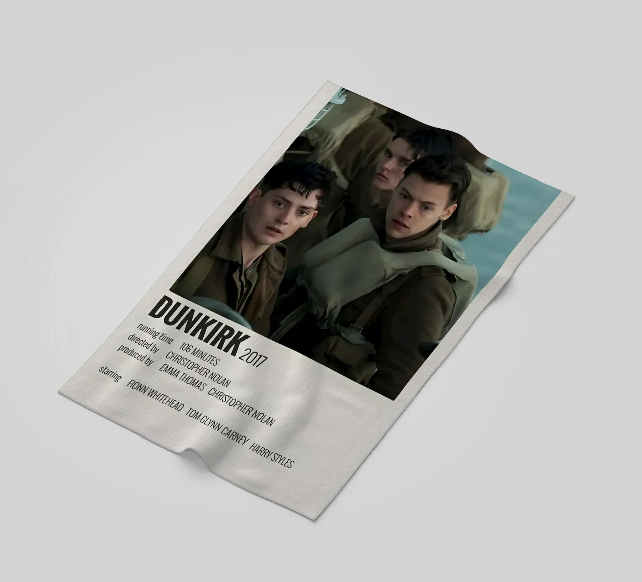 DUNKIRK 2017 telo mare da MVFminimalist