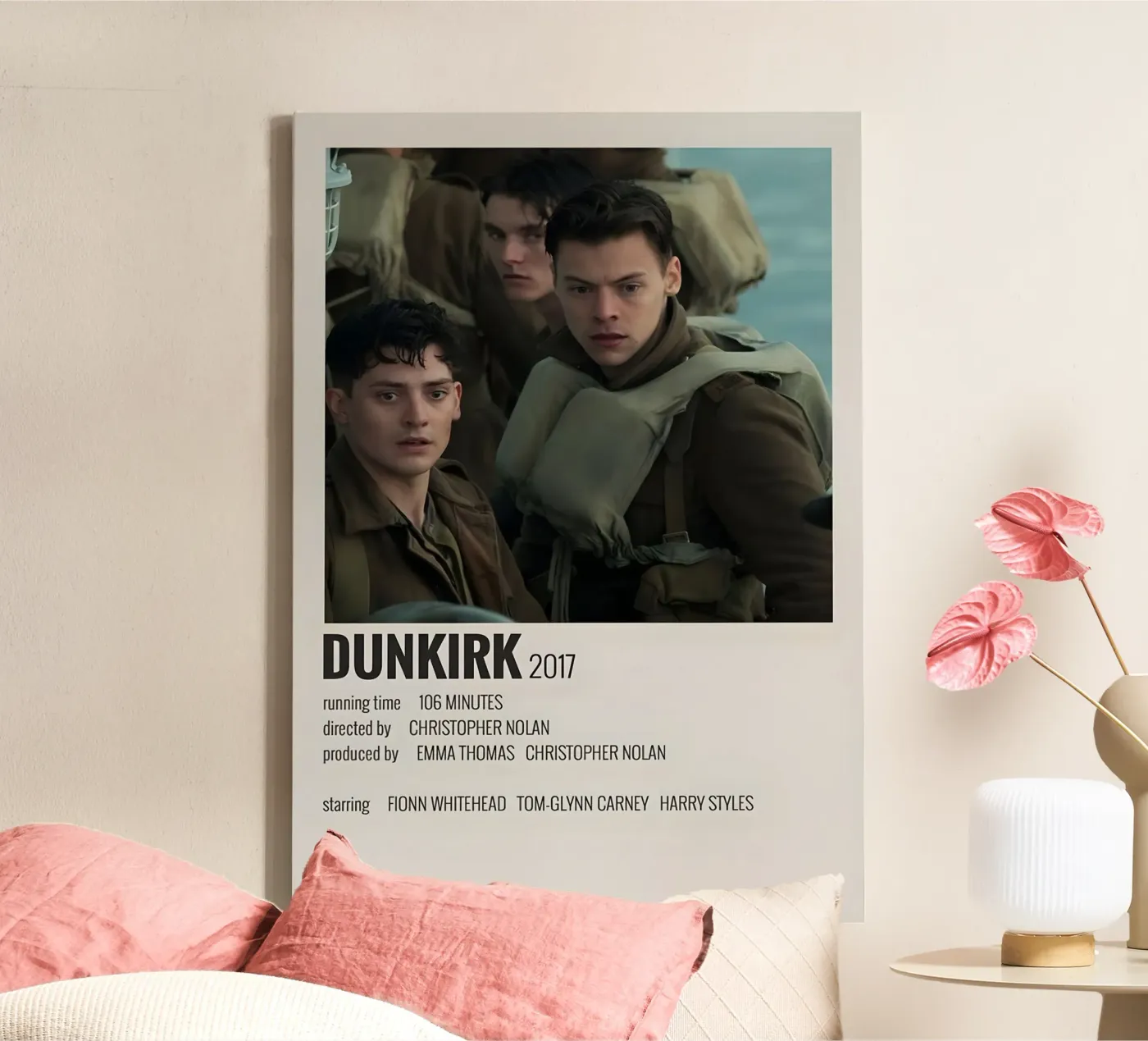DUNKIRK 2017 canvas van MVFminimalist