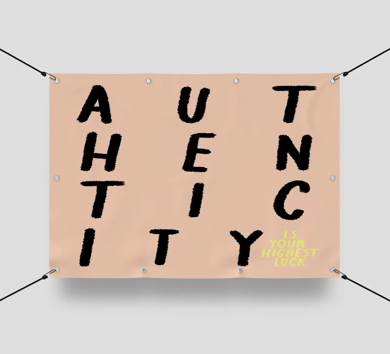 Authenticity. telo in pvc da FRICKE DESIGN