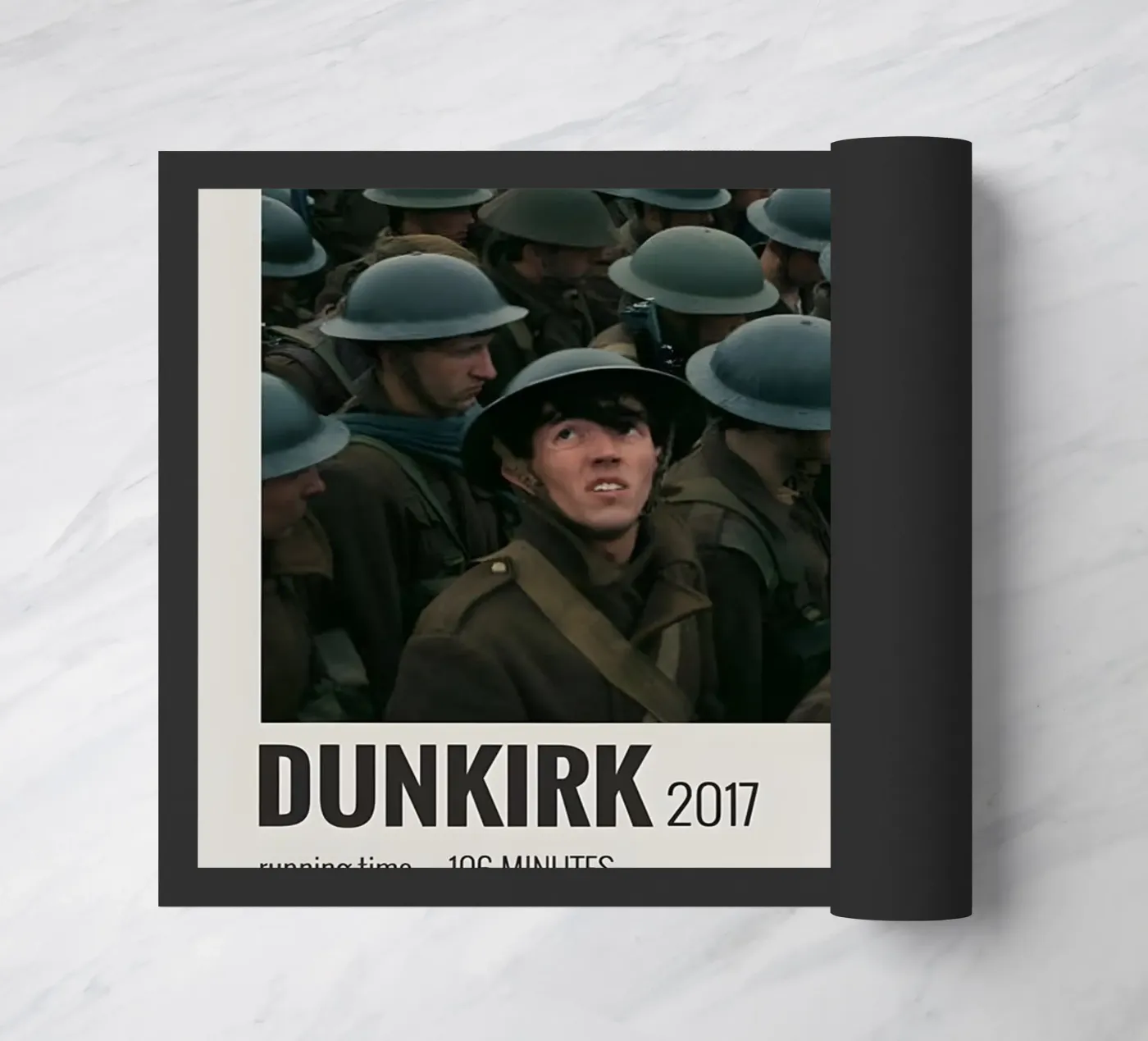 DUNKIRK 2017 deurmat van MVFminimalist