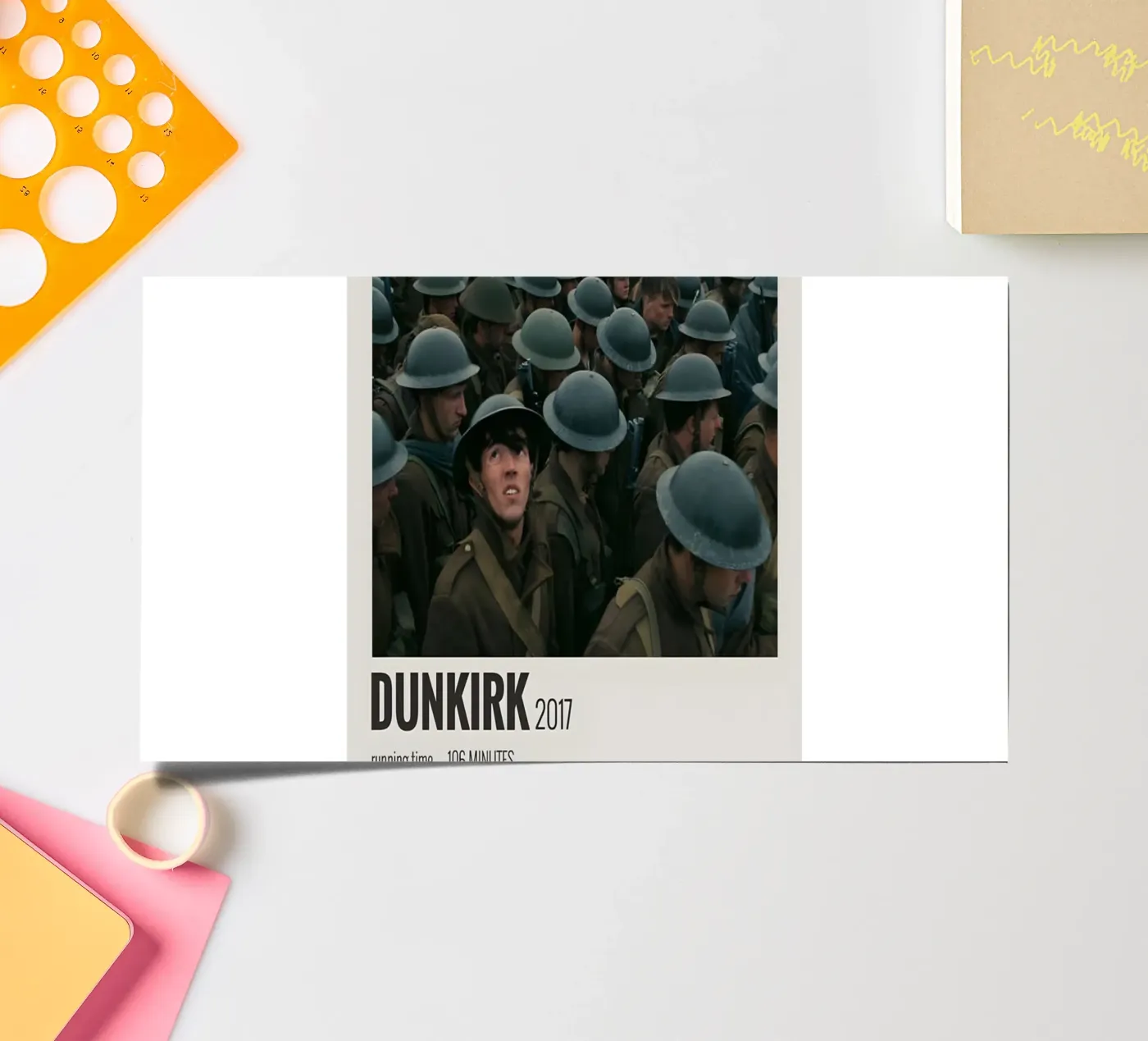 DUNKIRK 2017 sticker sheet by MVFminimalist