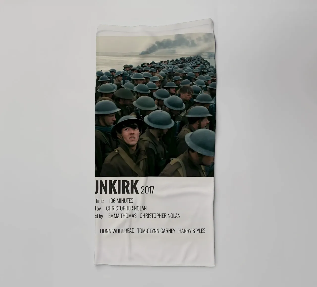 DUNKIRK 2017 asciugamano da bagno da MVFminimalist