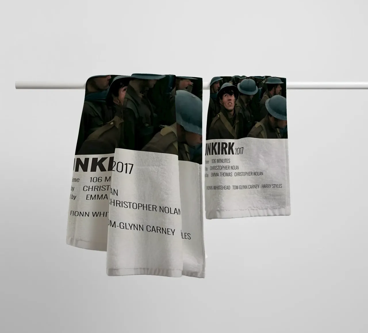 DUNKIRK 2017 asciugamano da bagno da MVFminimalist