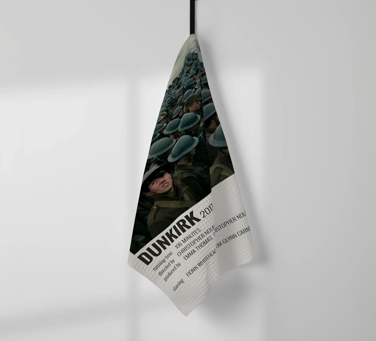 DUNKIRK 2017 canovaccio da cucina da MVFminimalist