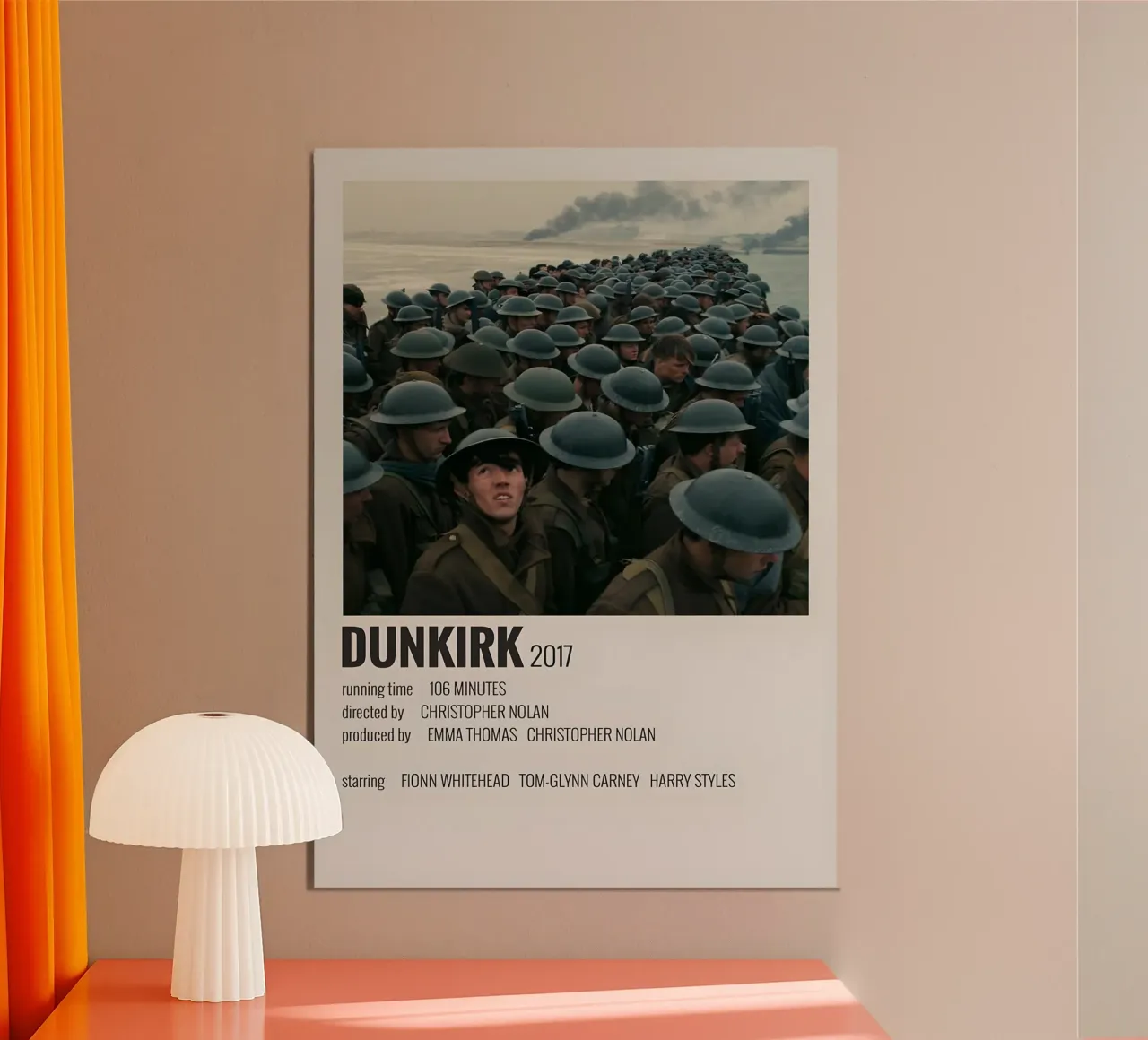 DUNKIRK 2017 poster by MVFminimalist