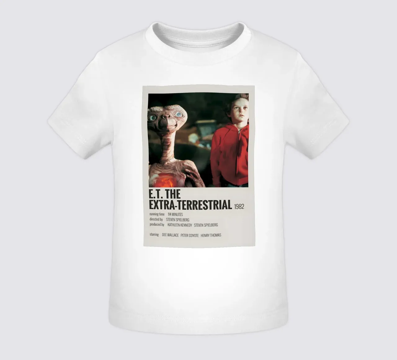 E.T. THE EXTRA-TERRESTRIAL 1982 maglietta neonato da MVFminimalist