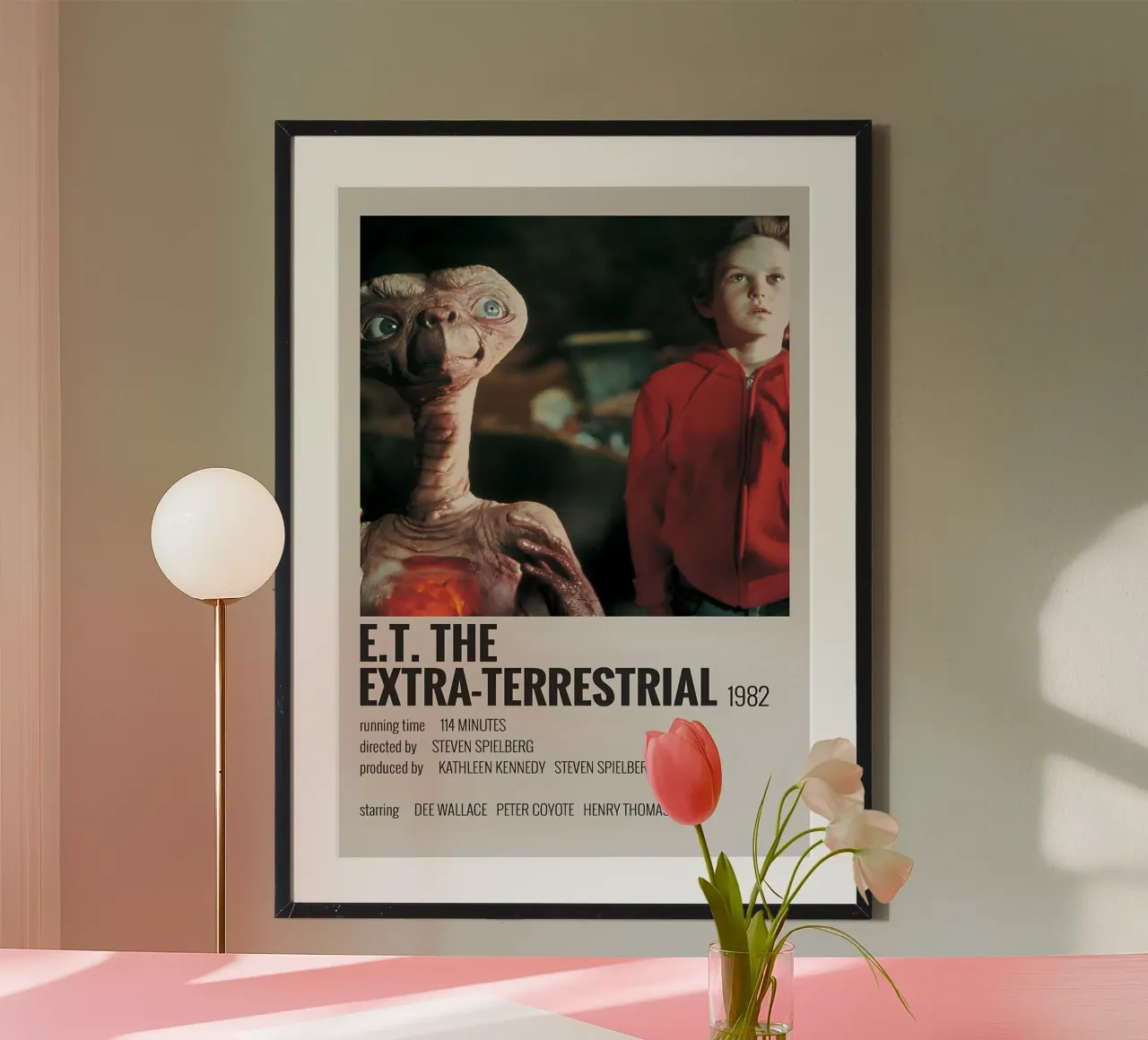 E.T. THE EXTRA-TERRESTRIAL 1982 carta hahnemühle da MVFminimalist