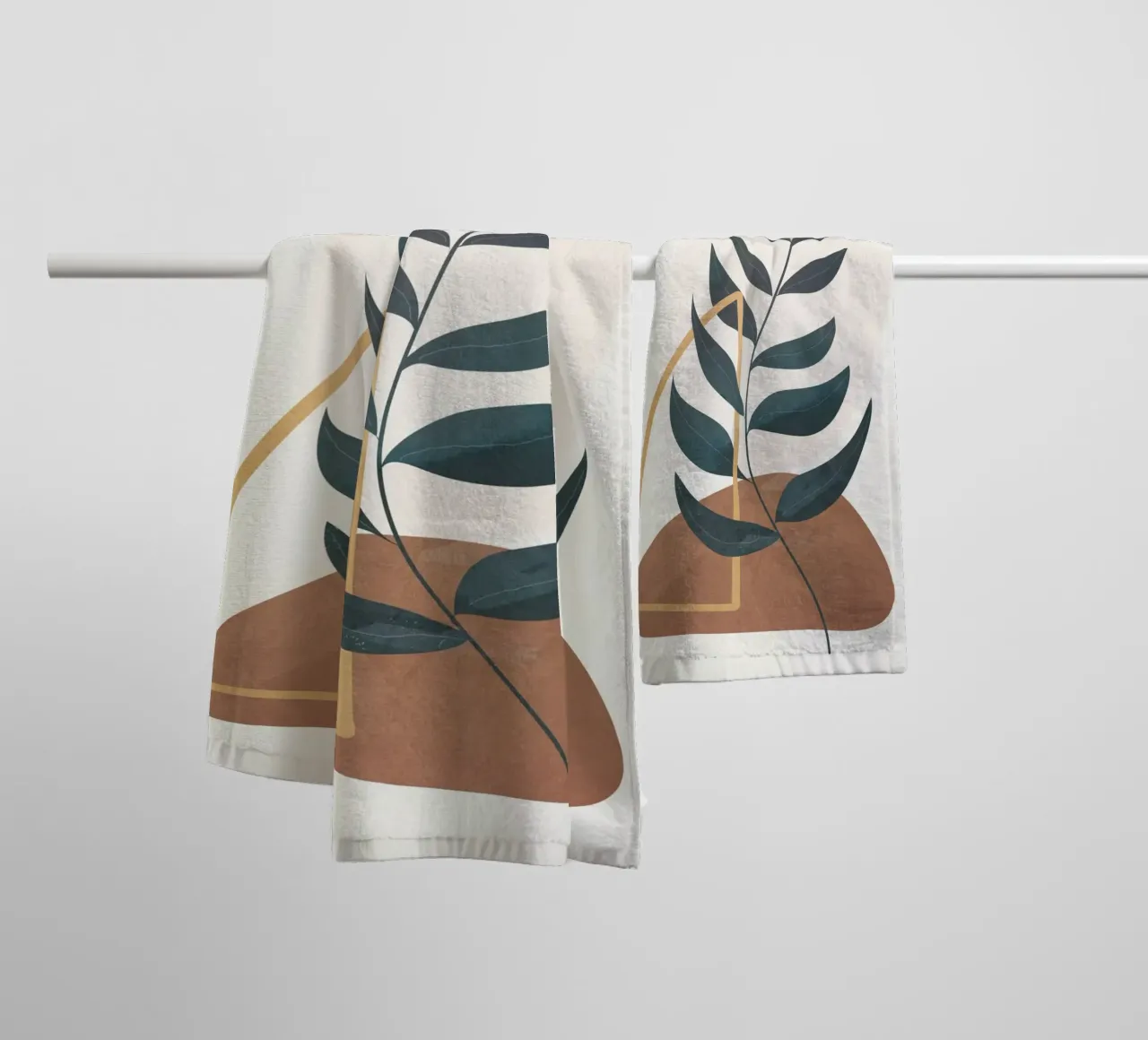 Abstract Rock Geometry 09 towel by cityart