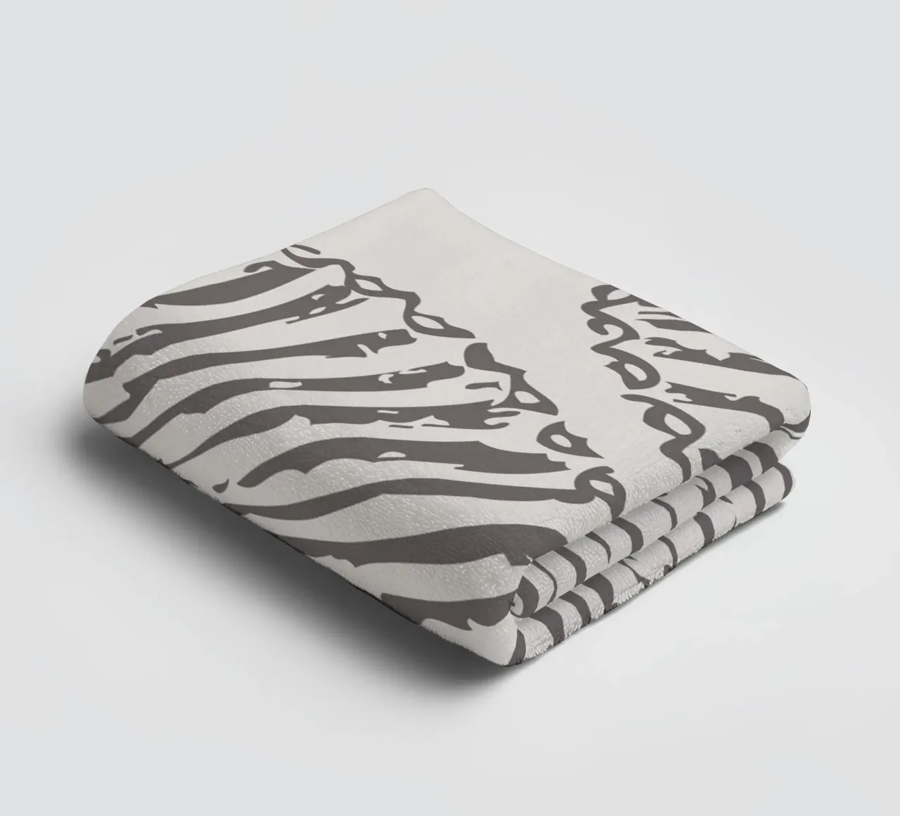 Abstract Seashell Print - Modern Neutral Coastal Bathroom Ar towel by ClubArt