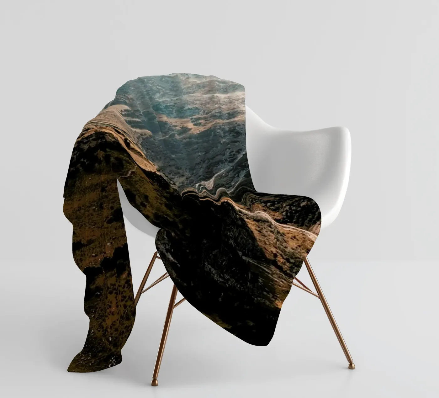 Unknown Planet Fleecedecke von Sebastian Hilgetag