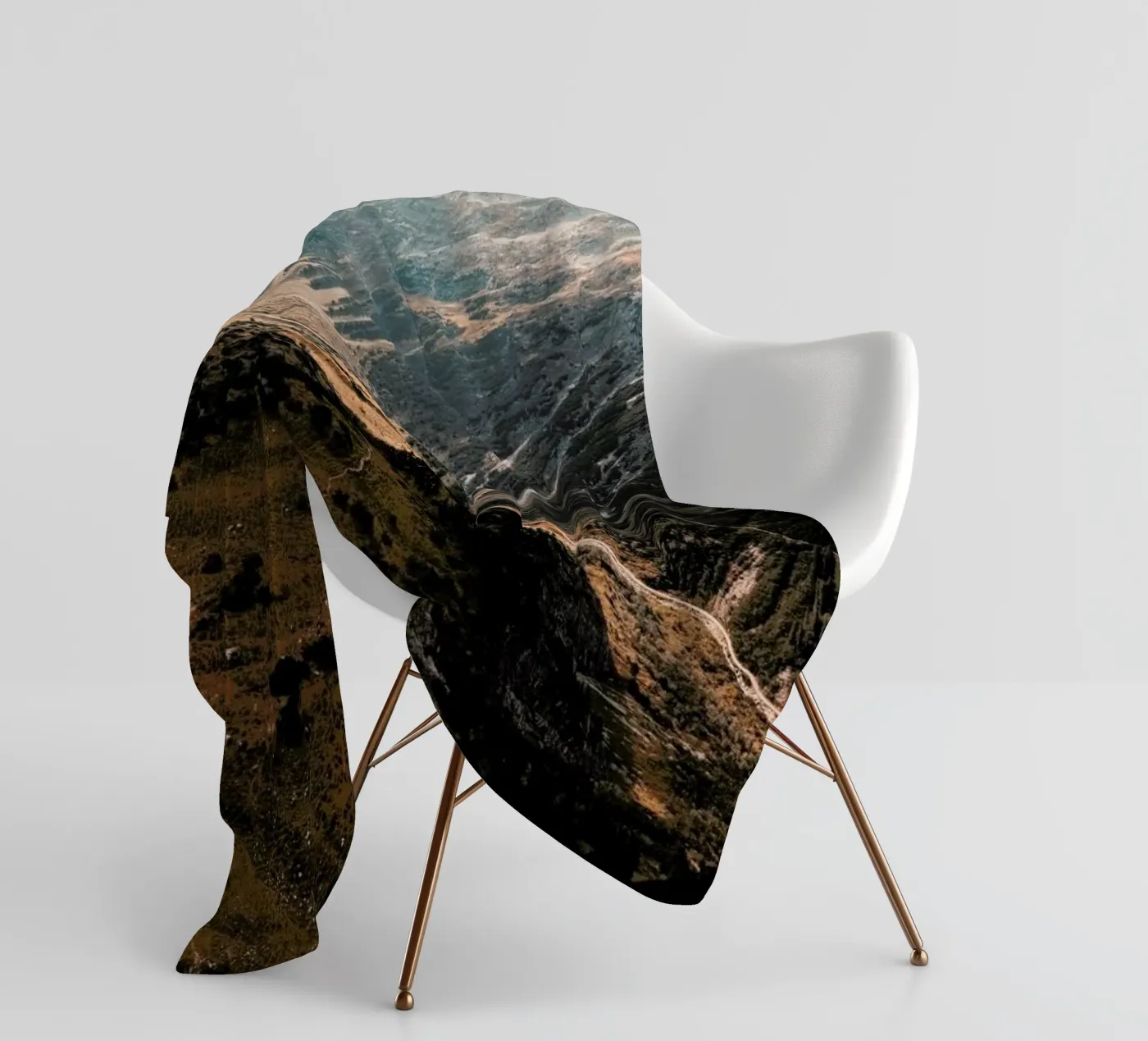 Unknown Planet Fleecedecke von Sebastian Hilgetag