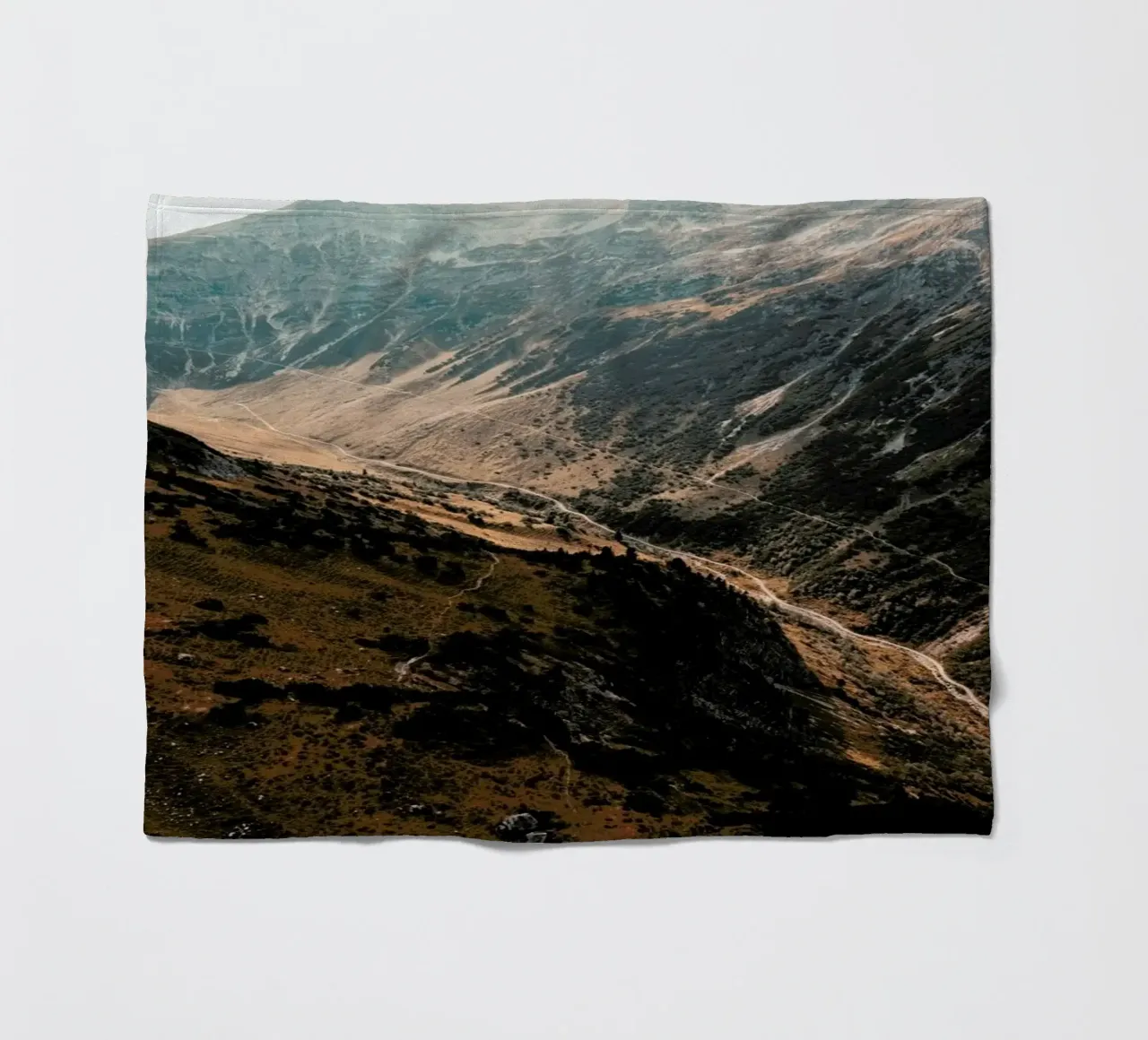 Unknown Planet fleecedeken van Sebastian Hilgetag