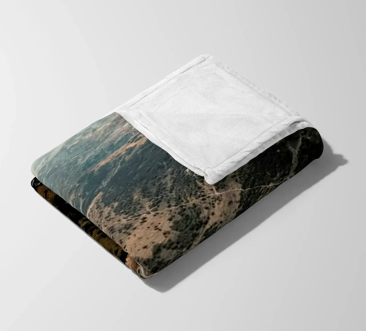 Unknown Planet fleecedeken van Sebastian Hilgetag