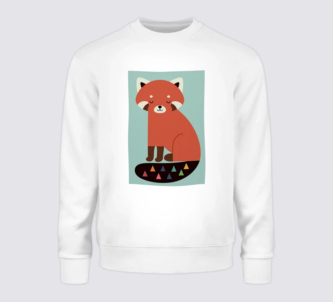 volpe rossa felpa da westface store