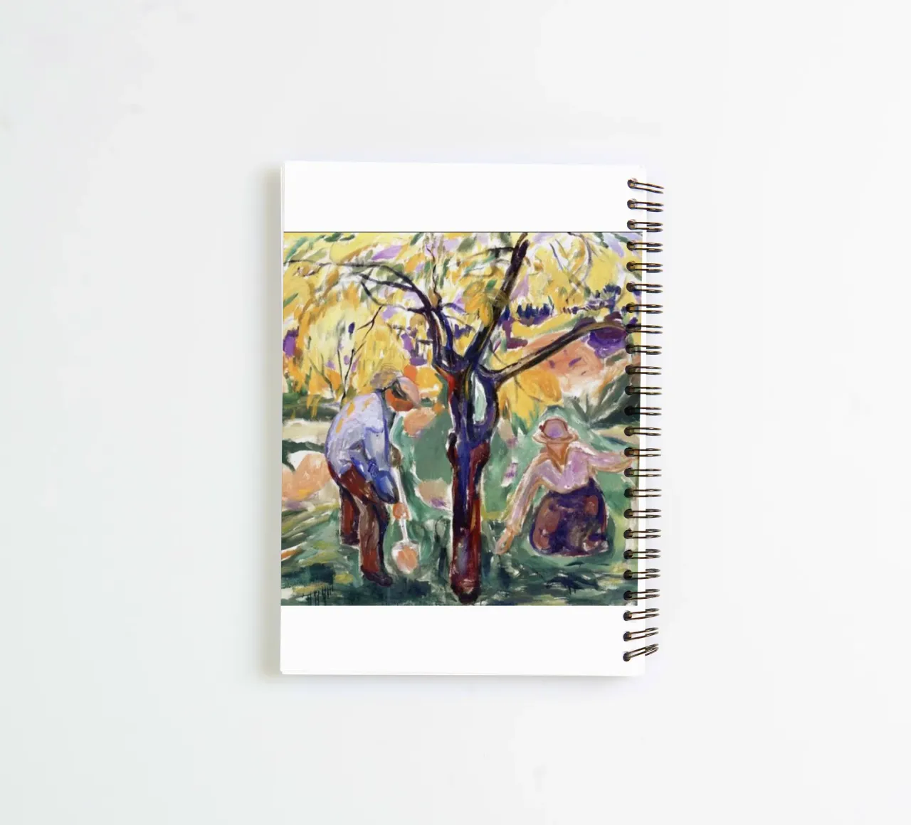 plant Trees spiral notebook by cupcup art