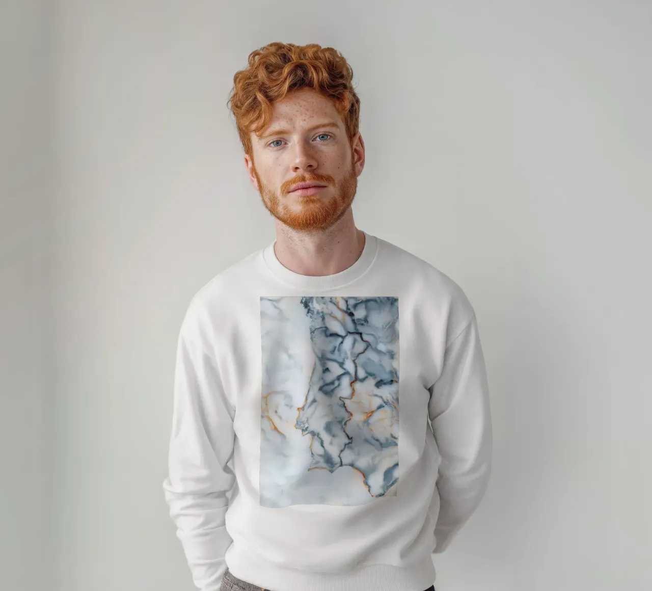 Portugal Marble Map felpa da Octavian