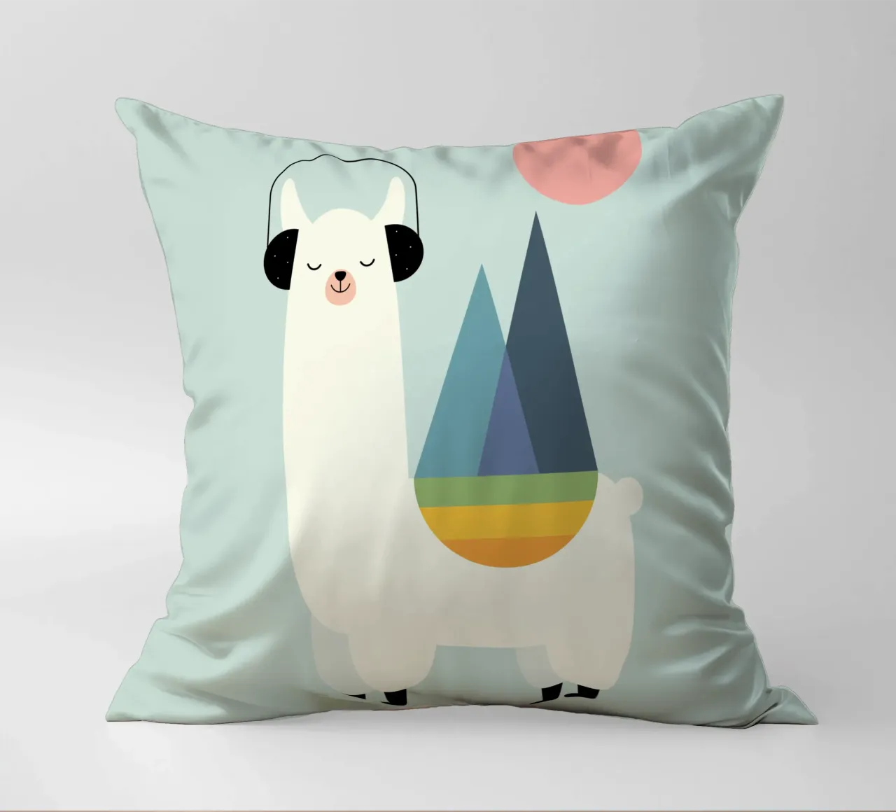Llamazing cuscino da Andy Westface