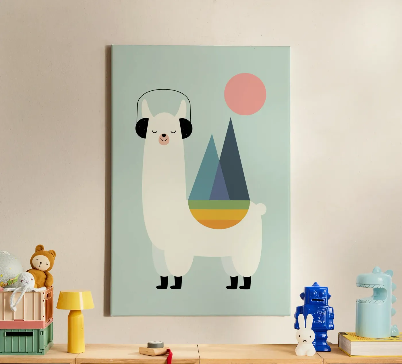 Geweldig canvas van Andy Westface