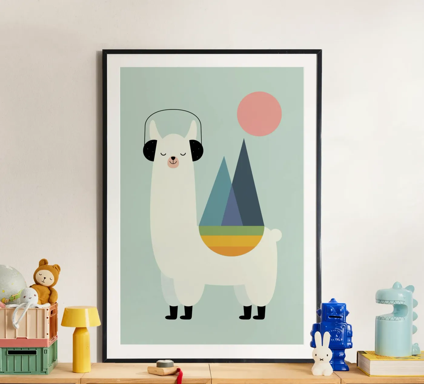 Llamazing poster van Andy Westface